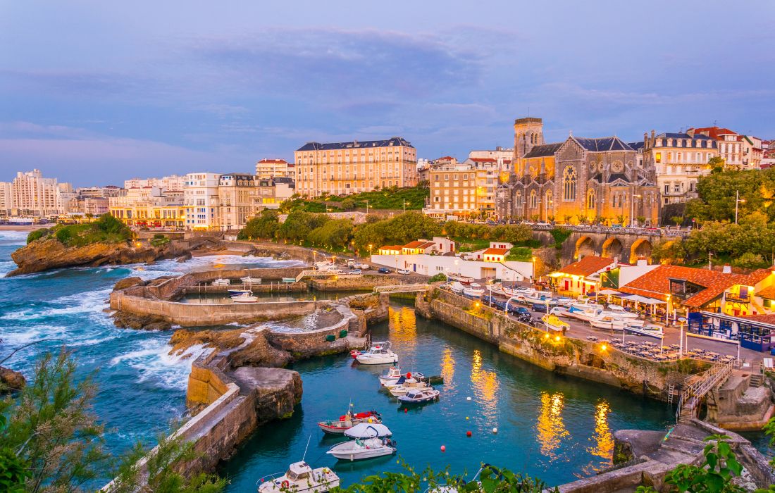 Rencana perjalanan ke Nouvelle-Aquitaine Safarfriendly