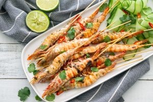 resep Prawn Skewers Safarfriendly